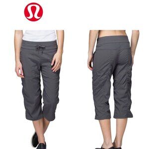 Lululemon Beyond the Studio Cropped Pants | Soot Light (Gray) | Size 2